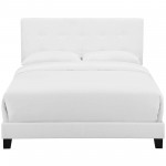 Amira Full Upholstered Fabric Bed