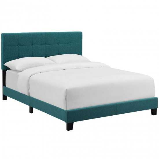 Amira King Upholstered Fabric Bed