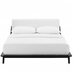 Luella Queen Upholstered Fabric Platform Bed