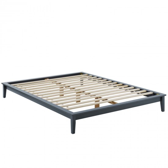 Lodge Full Wood Platform Bed Frame