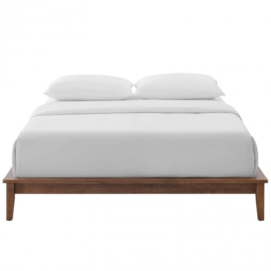 Lodge Full Wood Platform Bed Frame