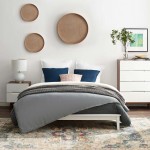 Lodge Queen Wood Platform Bed Frame