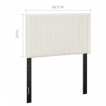 Keira Twin Performance Velvet Headboard