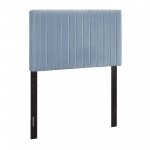 Keira Twin Performance Velvet Headboard