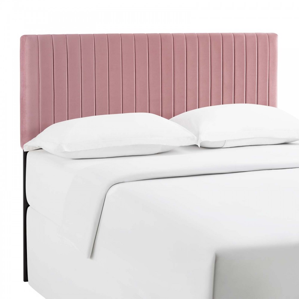 Keira Full / Queen Performance Velvet Headboard Keira Full / Queen Performance Velvet Headboard