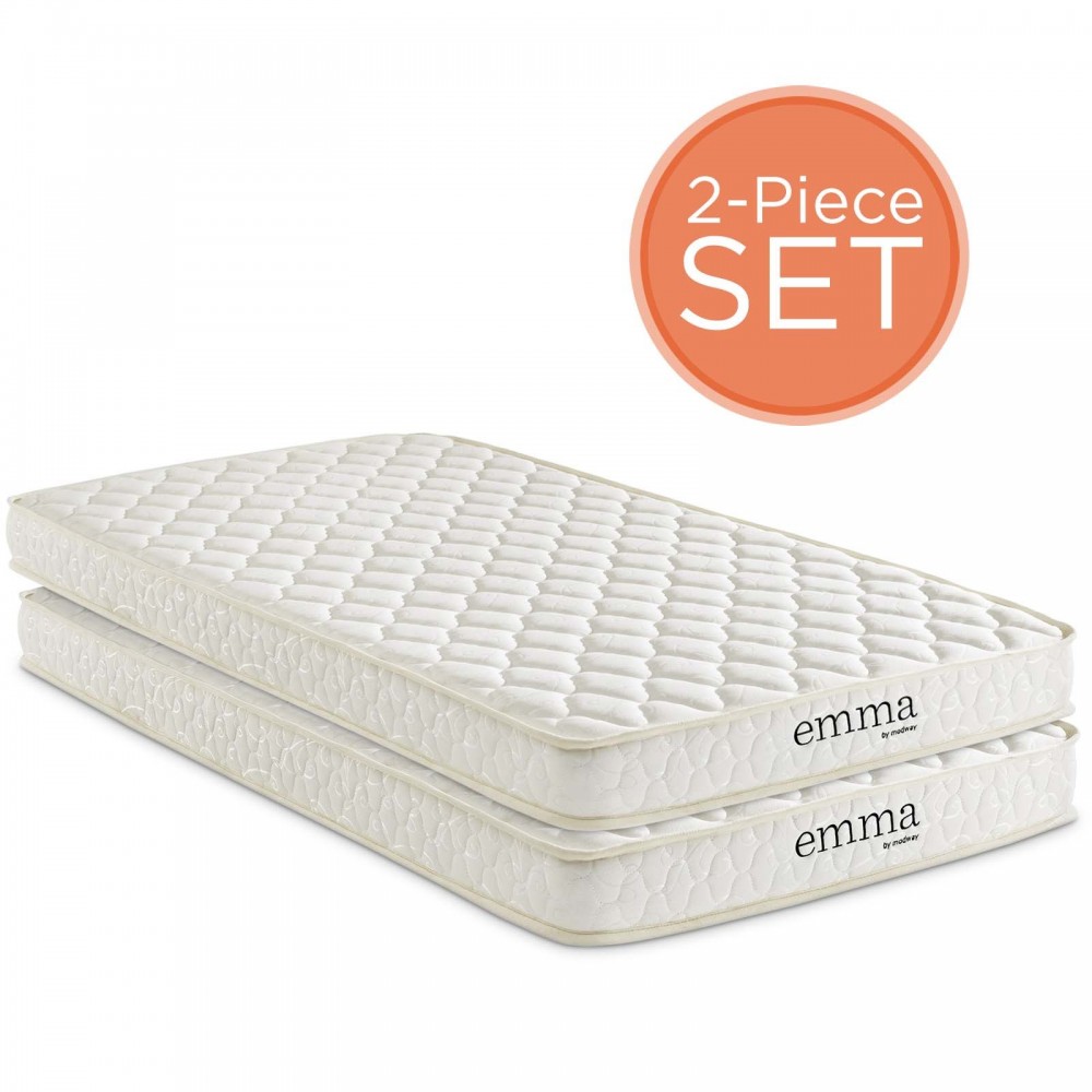 Emma 6" Twin Mattress Foam Set of 2 Emma 6" Twin Mattress Foam Set of 2
