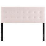 Emily King Biscuit Tufted Performance Velvet Headboard