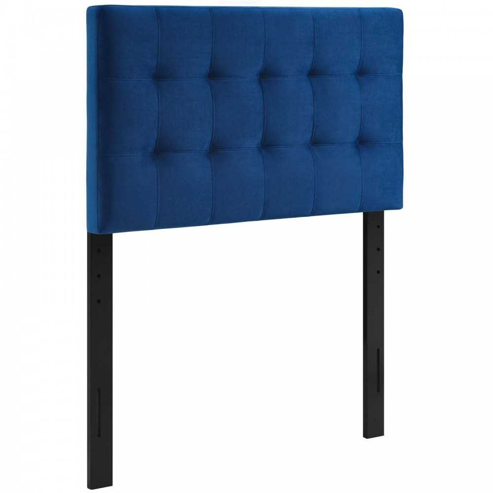 Lily Biscuit Tufted Twin Performance Velvet Headboard Lily Biscuit Tufted Twin Performance Velvet Headboard