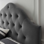Sovereign King Diamond Tufted Performance Velvet Headboard