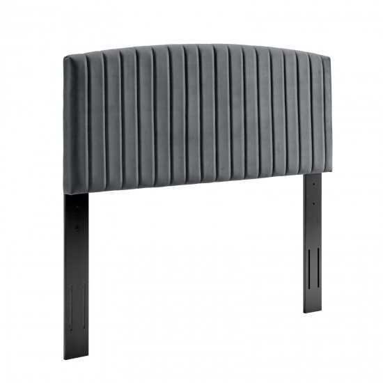 Rebecca Performance Velvet Twin Headboard