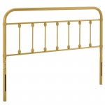 Sage Queen Metal Headboard