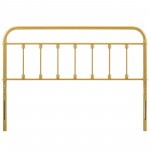 Sage Queen Metal Headboard