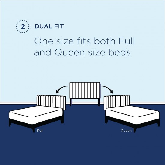 Veronique Full/Queen Performance Velvet Headboard