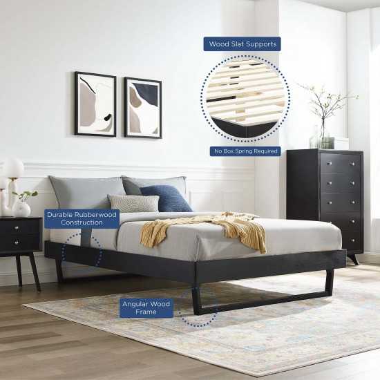 Billie Full Wood Platform Bed Frame