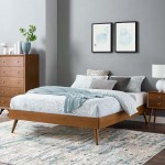 Margo Queen Wood Platform Bed Frame