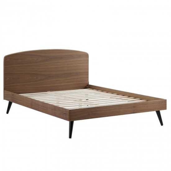 Bronwen Twin Wood Platform Bed