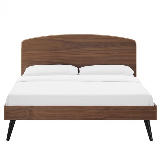 Bronwen King Wood Platform Bed