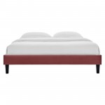 Reign Twin Performance Velvet Platform Bed Frame