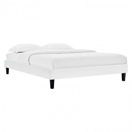 Reign Full Performance Velvet Platform Bed Frame