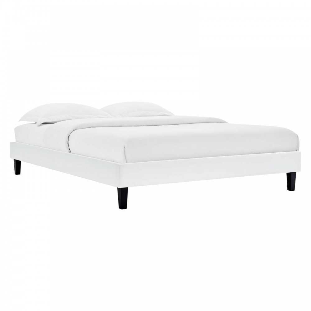 Reign Full Performance Velvet Platform Bed Frame