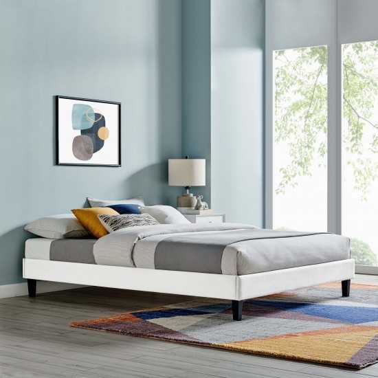 Reign Full Performance Velvet Platform Bed Frame