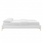 Sutton Queen Performance Velvet Bed Frame