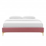 Sutton Twin Performance Velvet Bed Frame