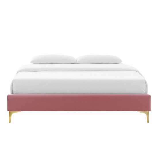 Sutton Twin Performance Velvet Bed Frame