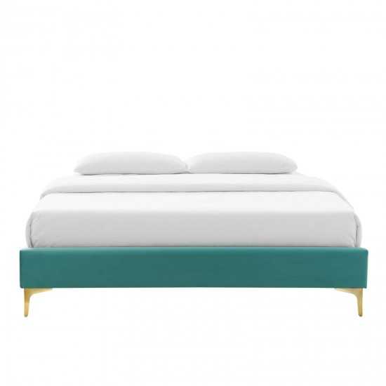 Sutton Twin Performance Velvet Bed Frame