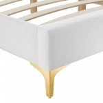 Sutton Twin Performance Velvet Bed Frame