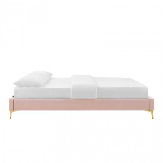 Sutton King Performance Velvet Bed Frame