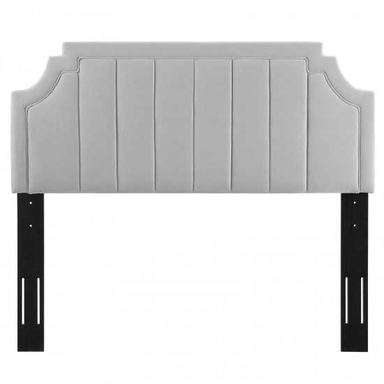 Alyona Channel Tufted Performance Velvet Twin Headboard