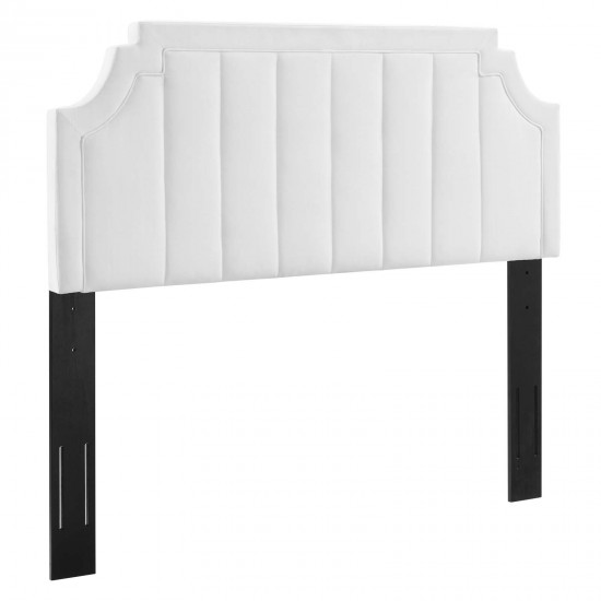 Alyona Channel Tufted Performance Velvet Full/Queen Headboard