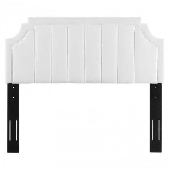 Alyona Channel Tufted Performance Velvet Full/Queen Headboard