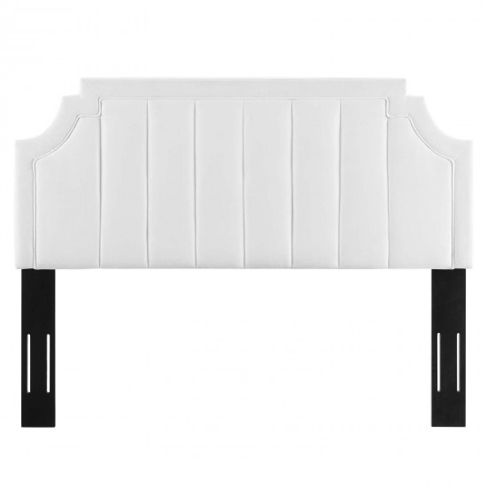 Alyona Channel Tufted Performance Velvet Full/Queen Headboard