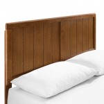 Alana Queen Wood Platform Bed With Angular Frame