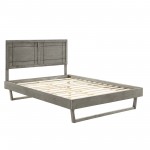 Marlee Queen Wood Platform Bed With Angular Frame