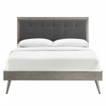 Willow Twin Wood Platform Bed With Splayed Legs