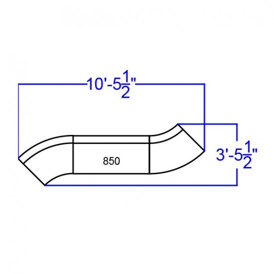 Black LeatherSoft Reception Configuration, 3 Pieces