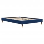 Elise King Performance Velvet Platform Bed