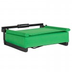 500 LB. Weight Capacity Lightweight Aluminum Frame and Ultra-Padded Seat in Bright Green