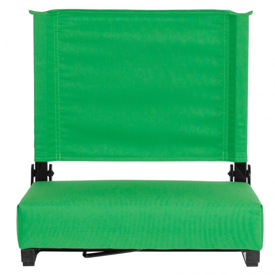 500 LB. Weight Capacity Lightweight Aluminum Frame and Ultra-Padded Seat in Bright Green