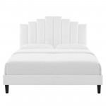 Elise King Performance Velvet Platform Bed