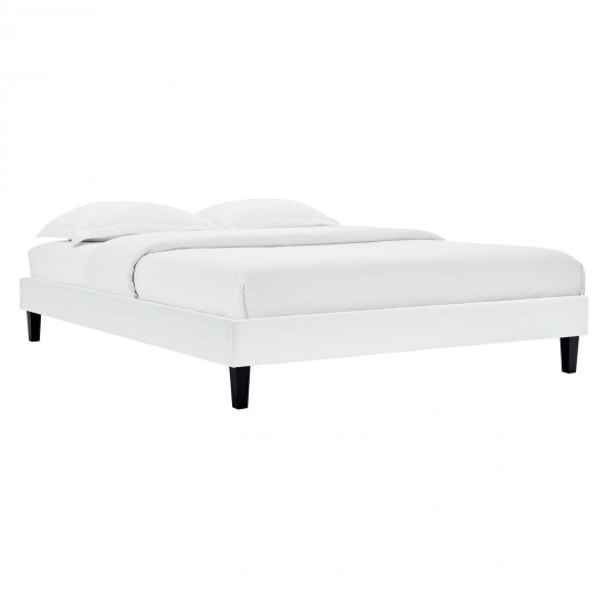 Elise King Performance Velvet Platform Bed