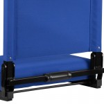 500 LB. Weight Capacity Lightweight Aluminum Frame and Ultra-Padded Seat in Blue