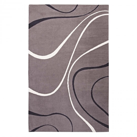 Therese Abstract Swirl 8x10 Area Rug