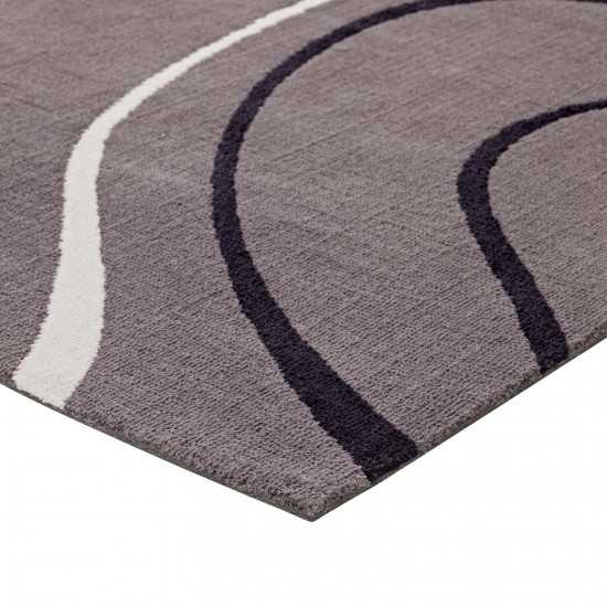 Therese Abstract Swirl 8x10 Area Rug