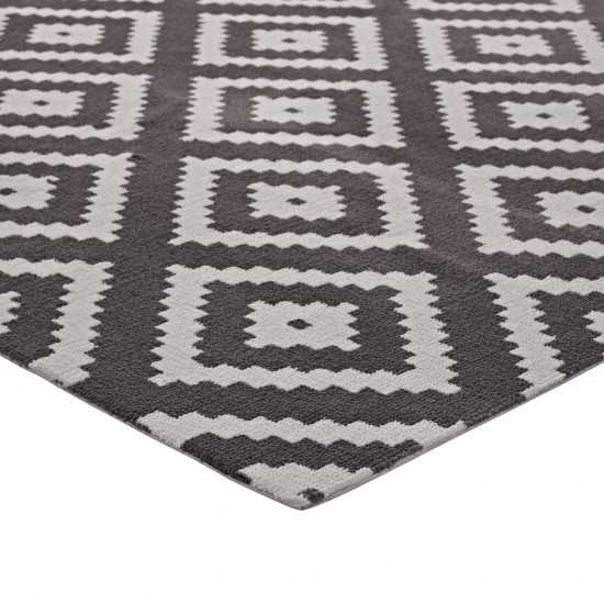 Alika Abstract Diamond Trellis 5x8 Area Rug