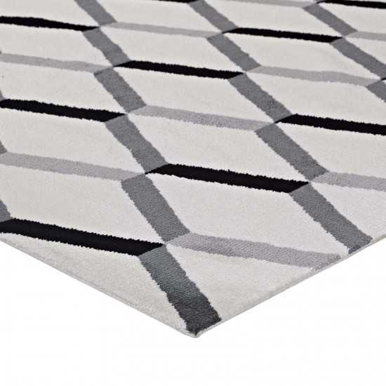 Sigrun Geometric Chevron 5x8 Area Rug