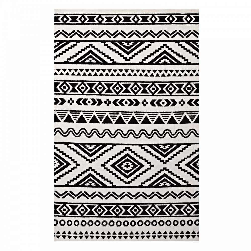 Haku Geometric Moroccan Tribal 5x8 Area Rug